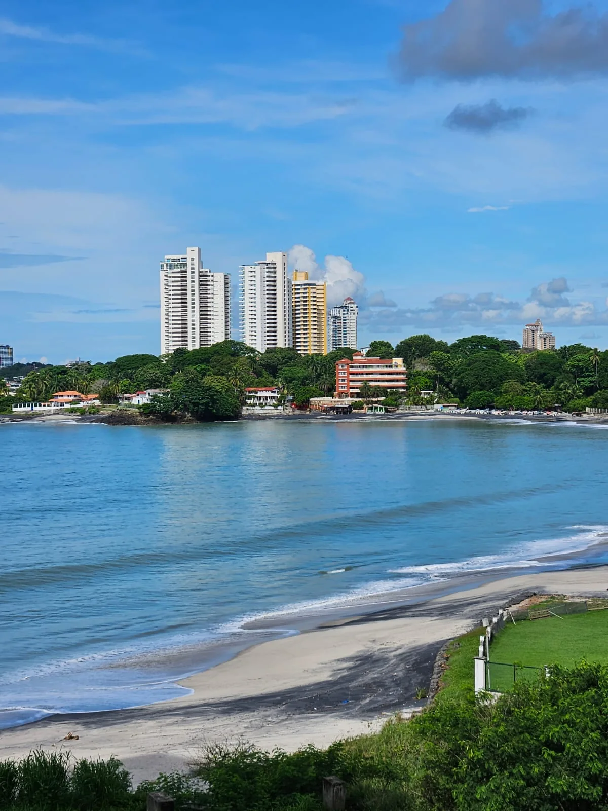 Playa en Panamá